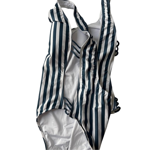 Kenny Flowers the Hamptons Navy Striped One Piece Swimsuit - Picture 4 of 6